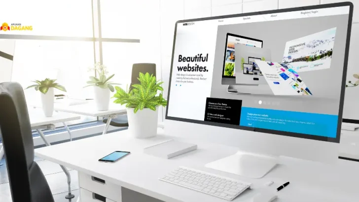 perbedaan website template custom