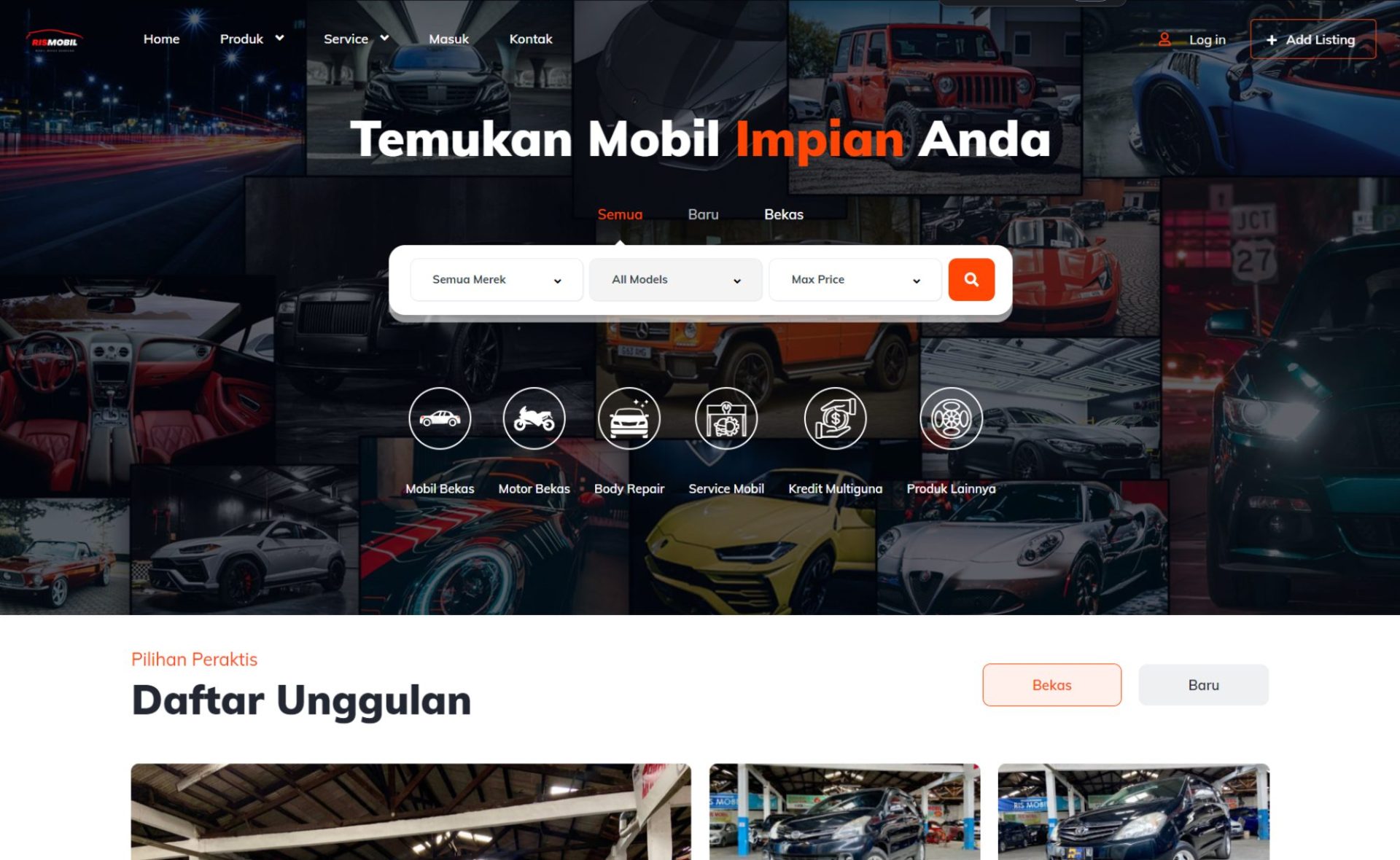 Jasa Pembuatan Website Sales Mobil yang Efektif dan Menarik