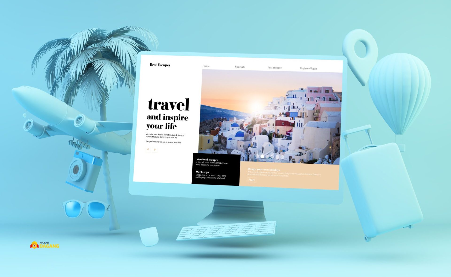 Jasa Pembuatan Website Travel Agent